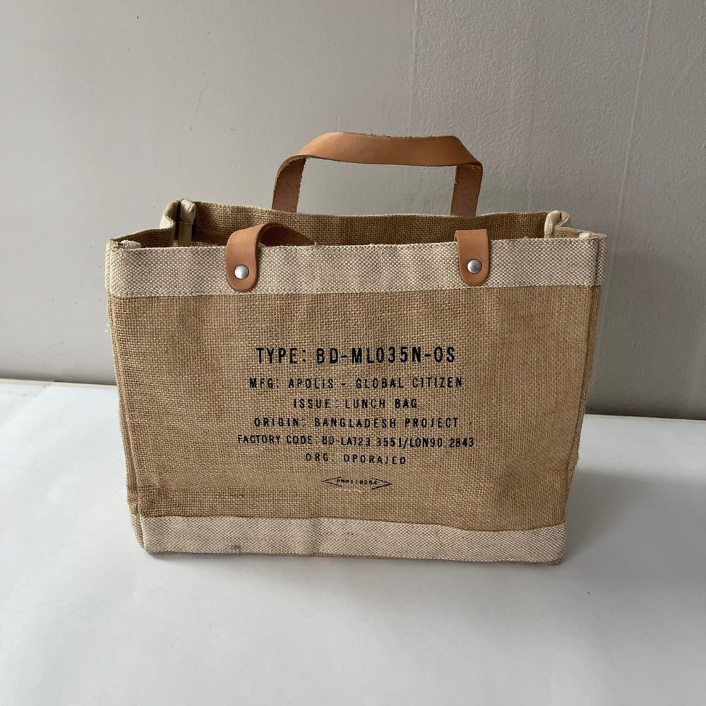 Apolis Global Citizen Nashville Tennessee Lunch Bag Tote